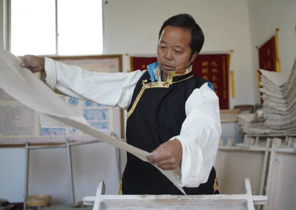 尼木雪拉藏纸农牧民专业合作社
